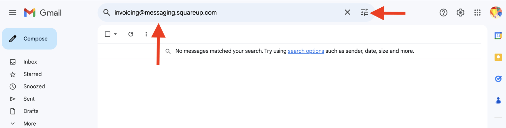 Square Email Forwarding with Gmail
